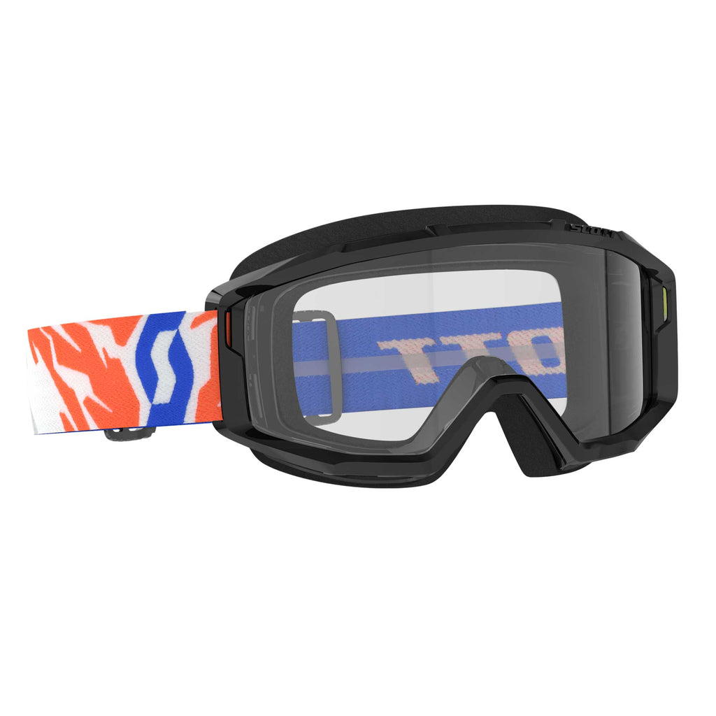 Scott Youth PRIMAL Goggles (Black) Clear Lens