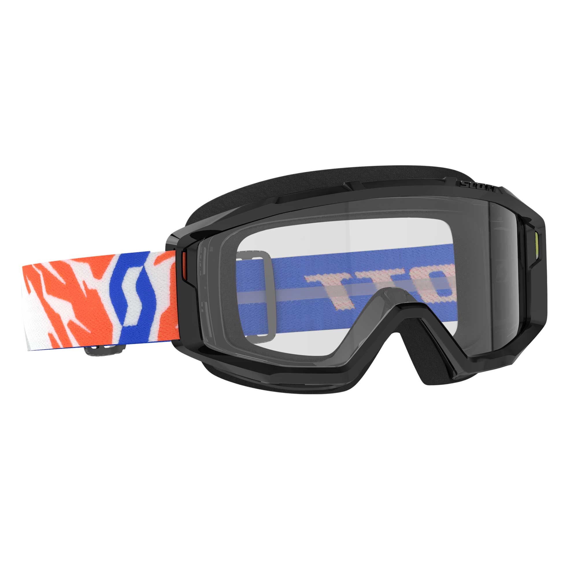 Scott Youth PRIMAL Goggles (Black) Clear Lens
