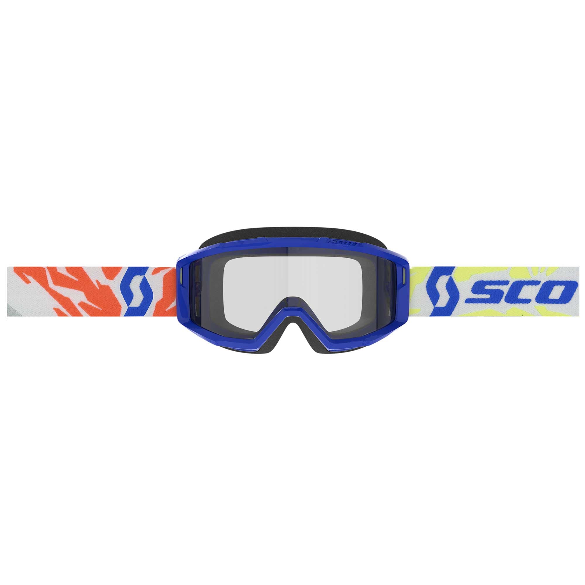 Scott Youth PRIMAL Goggles (Blue) Clear Lens