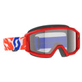 Scott Youth PRIMAL Goggles (Red) Clear Lens