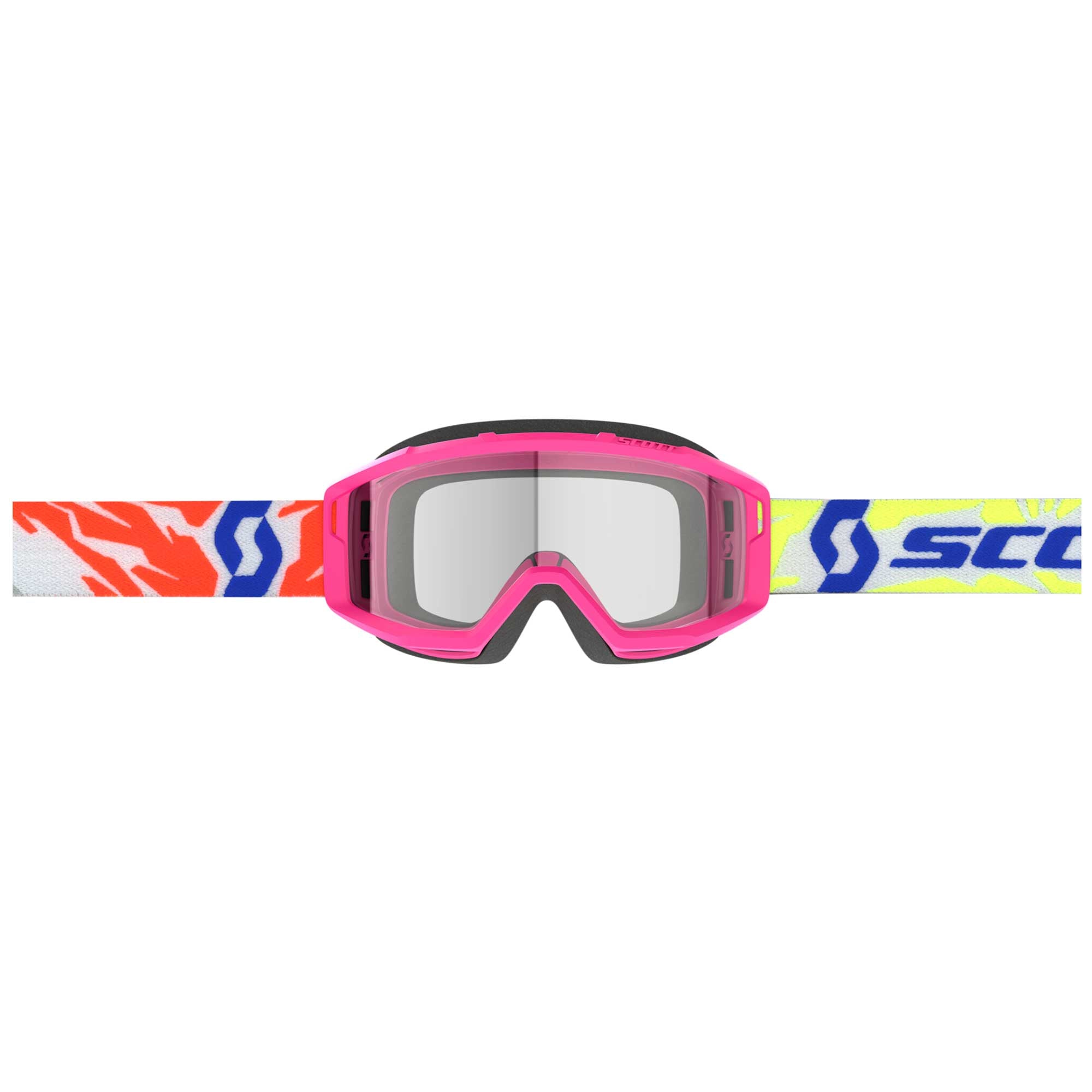 Scott Youth PRIMAL Goggles (Pink) Clear Lens