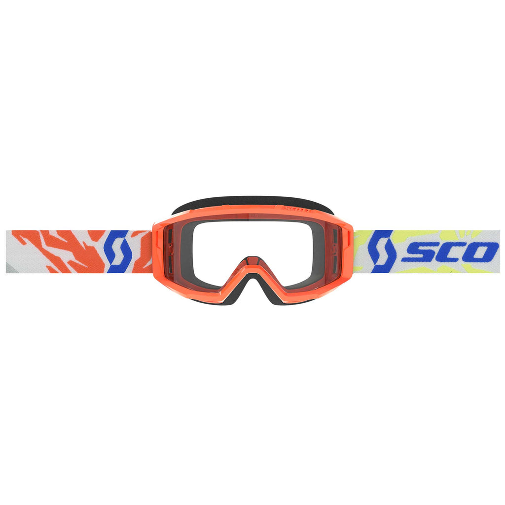 Scott Youth PRIMAL Goggles (Orange) Clear Lens