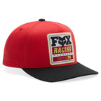 FOX Racing Youth Cap - SINCE 74 Snapback (Red)