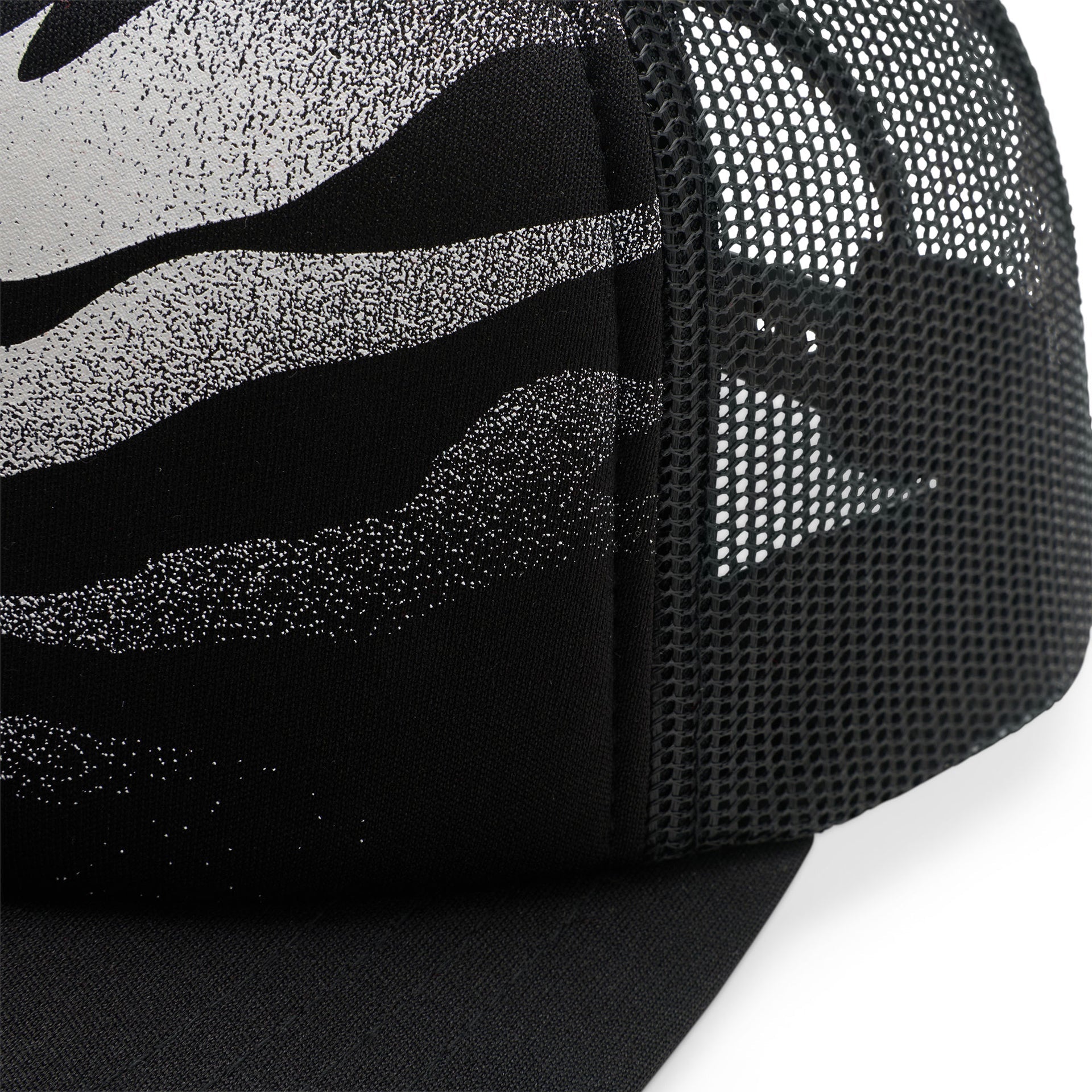 FOX Racing Youth Cap - ROOTED Snapback Mesh Trucker (Black)