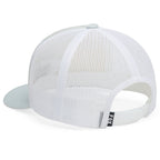 FOX Racing Youth Cap - ROOTED Snapback Mesh Trucker (Light Grey)