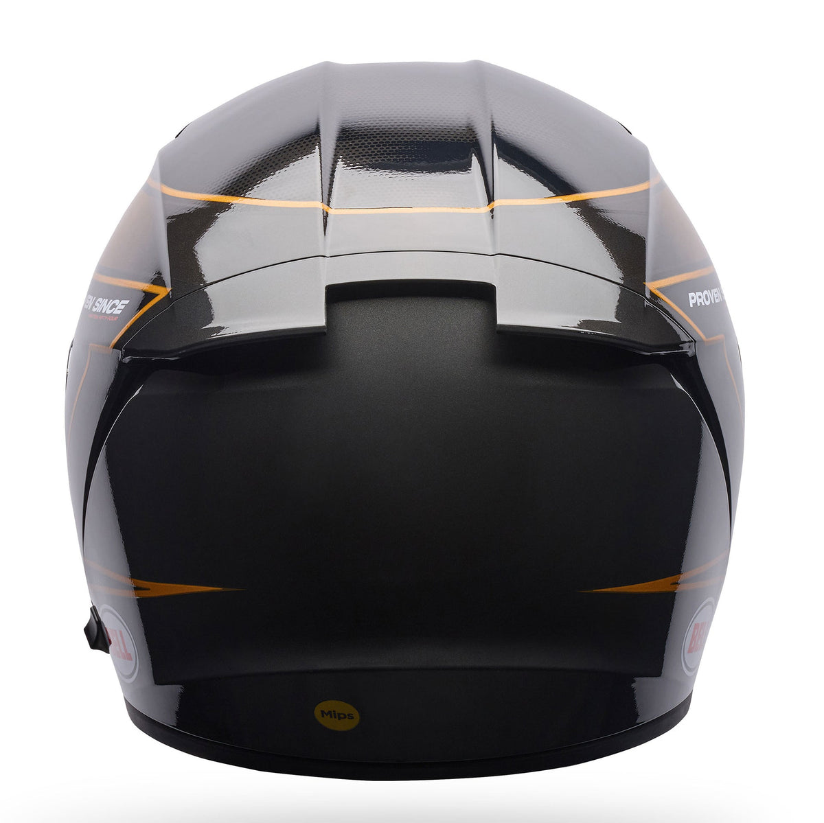BELL Lithium MIPS Plus FLUX SE Motorcycle Helmet (Ultra Black/Gold) Clear & Mirror Gold Visor