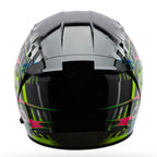 BELL Lithium MIPS Plus SYNCHRO Motorcycle Helmet (Black/Pink/White) Clear & Mirror Pink Visor