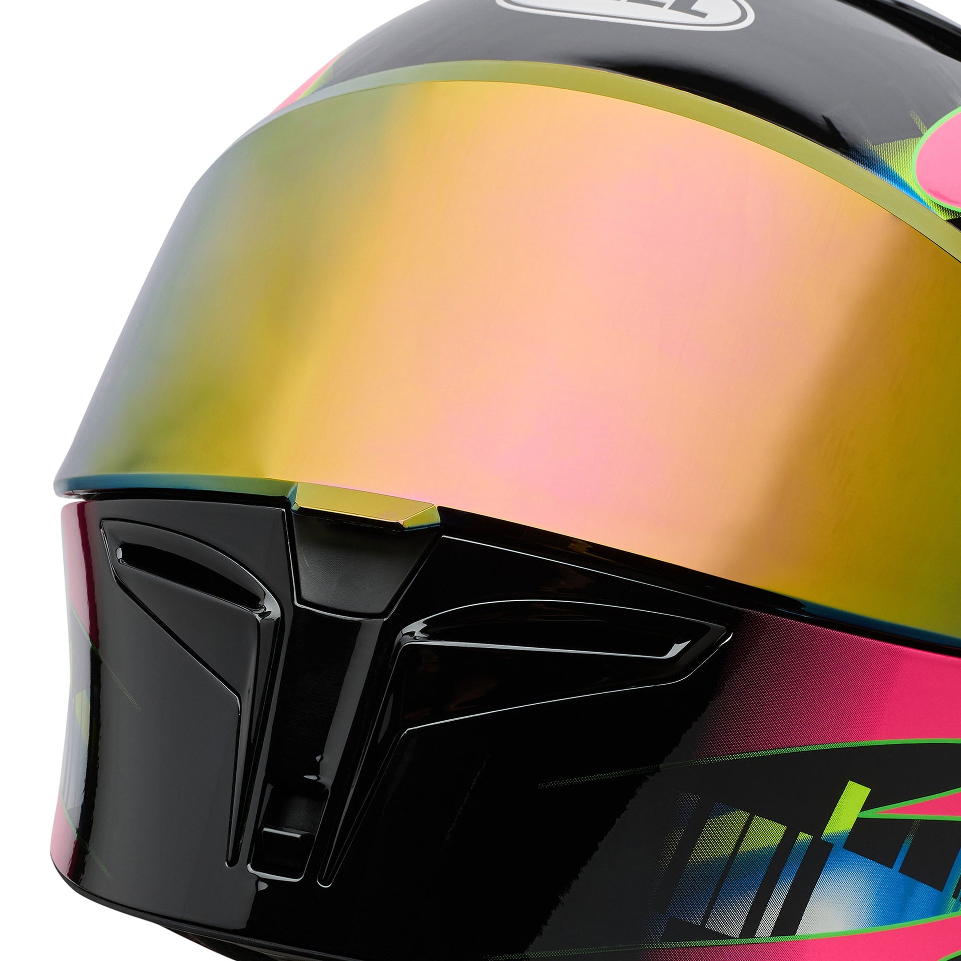 BELL Lithium MIPS Plus SYNCHRO Motorcycle Helmet (Black/Pink/White) Clear & Mirror Pink Visor