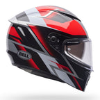 BELL Lithium MIPS KINETIC Motorcycle Helmet (Black/Red/White)