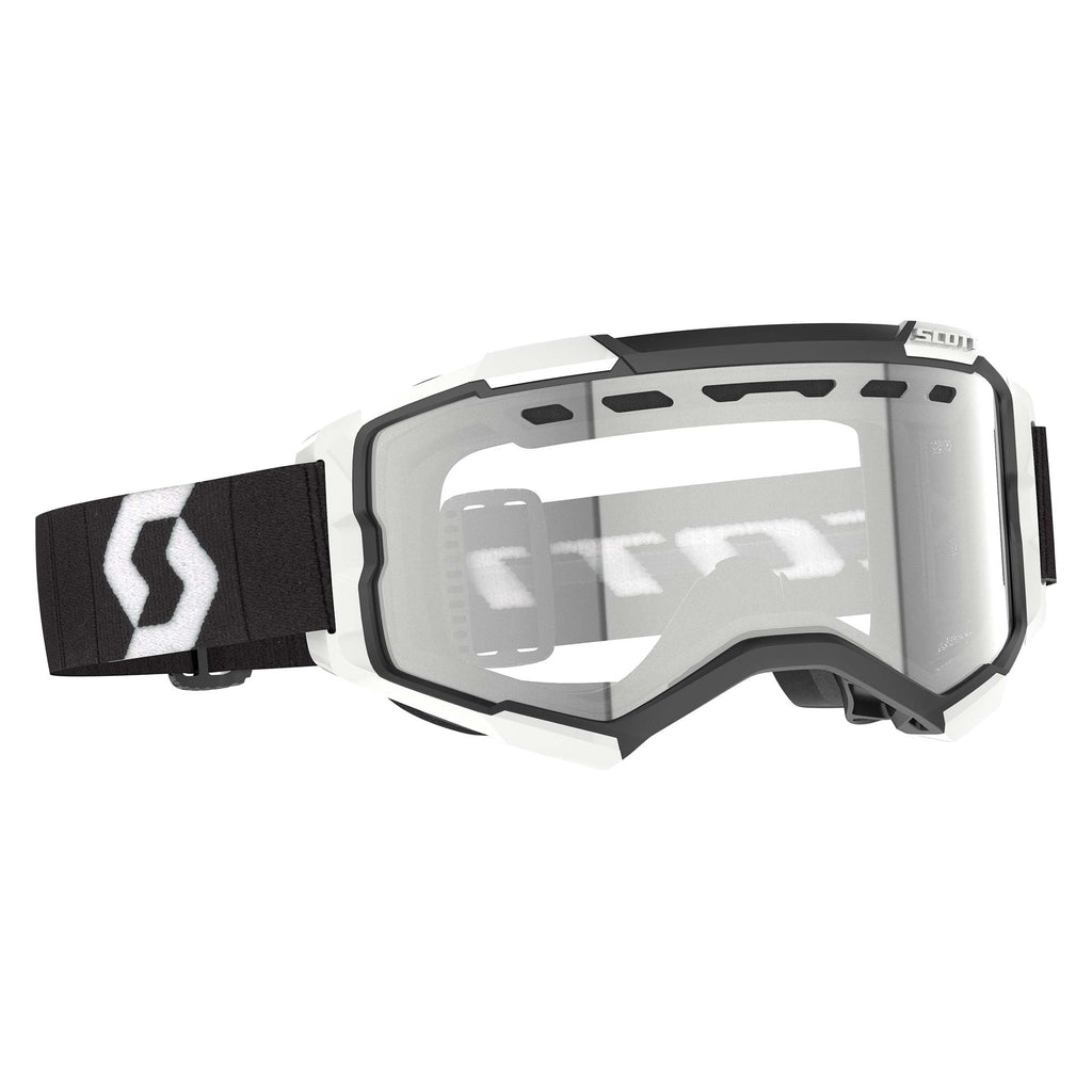 Scott FURY ENDURO Goggles (Black/White) Dual ACS Lens