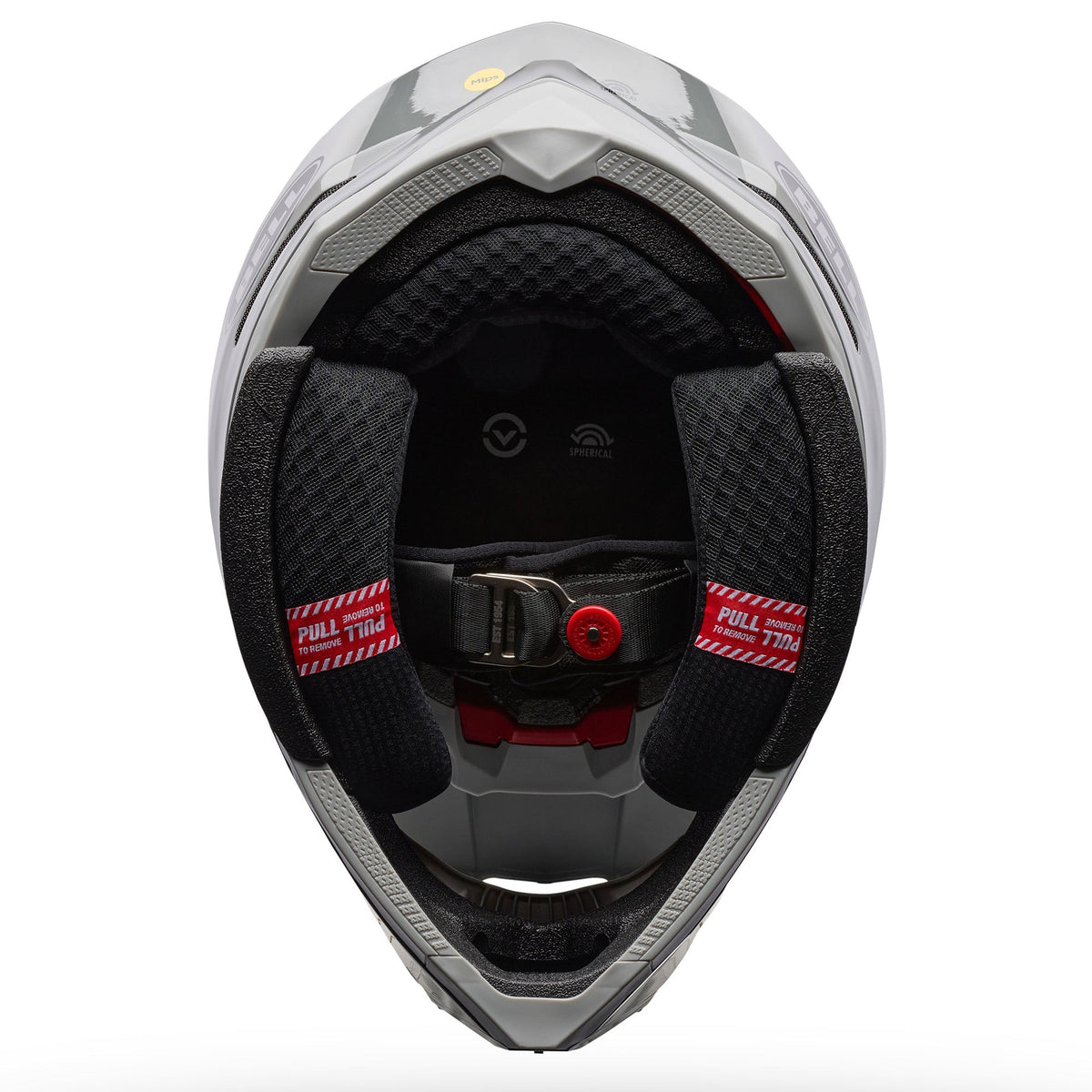 BELL MOTO-10 Spherical GP FIM02 VECTOR MX | Enduro Helmet (Grey/Carbon)