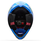BELL MOTO-10 Spherical GP FIM02 VECTOR MX | Enduro Helmet (Frequency Blue/Carbon)