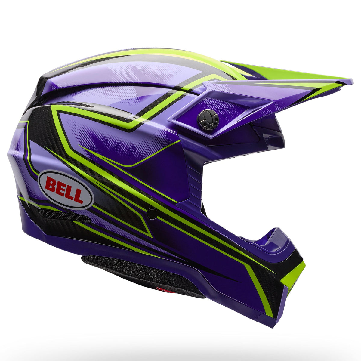 BELL MOTO-10 Spherical GP FIM02 PACE MX | Enduro Helmet (Ultraviolet/Carbon)