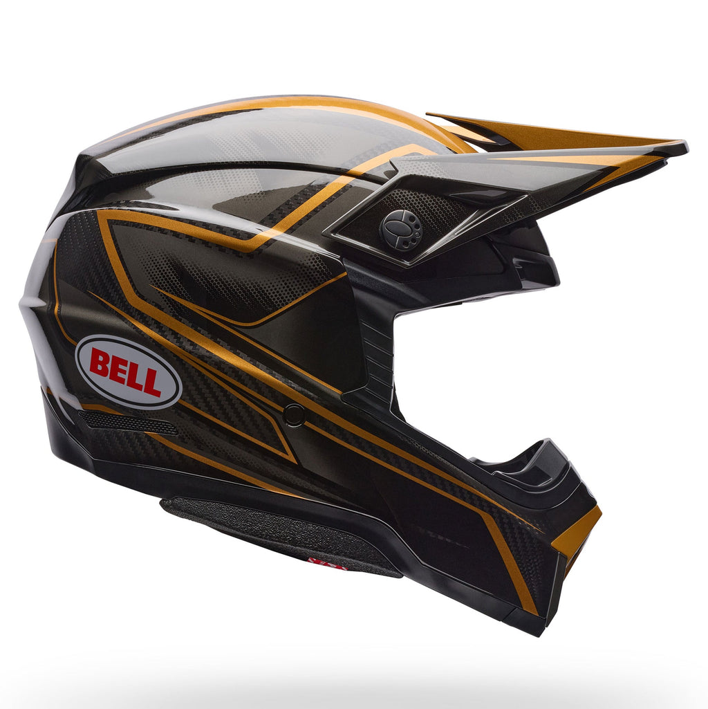 BELL MOTO-10 Spherical GP FIM02 PACE SE MX | Enduro Helmet (Ultra Black/Carbon)