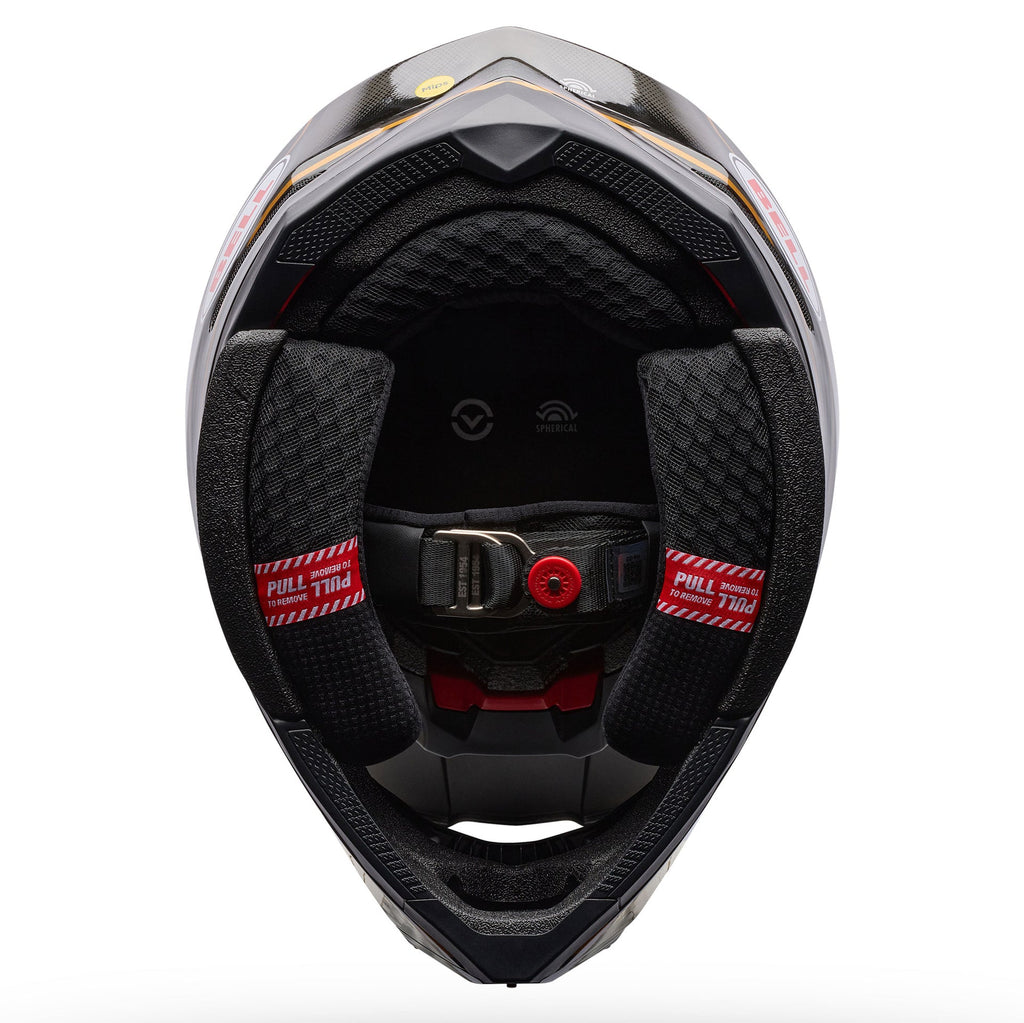 BELL MOTO-10 Spherical GP FIM02 PACE SE MX | Enduro Helmet (Ultra Black/Carbon)