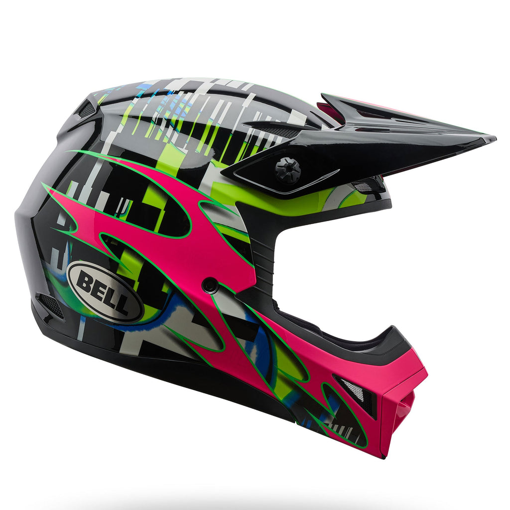 BELL MX-10 MIPS SYNCHRO MX | Enduro Helmet (Black/Pink/White)