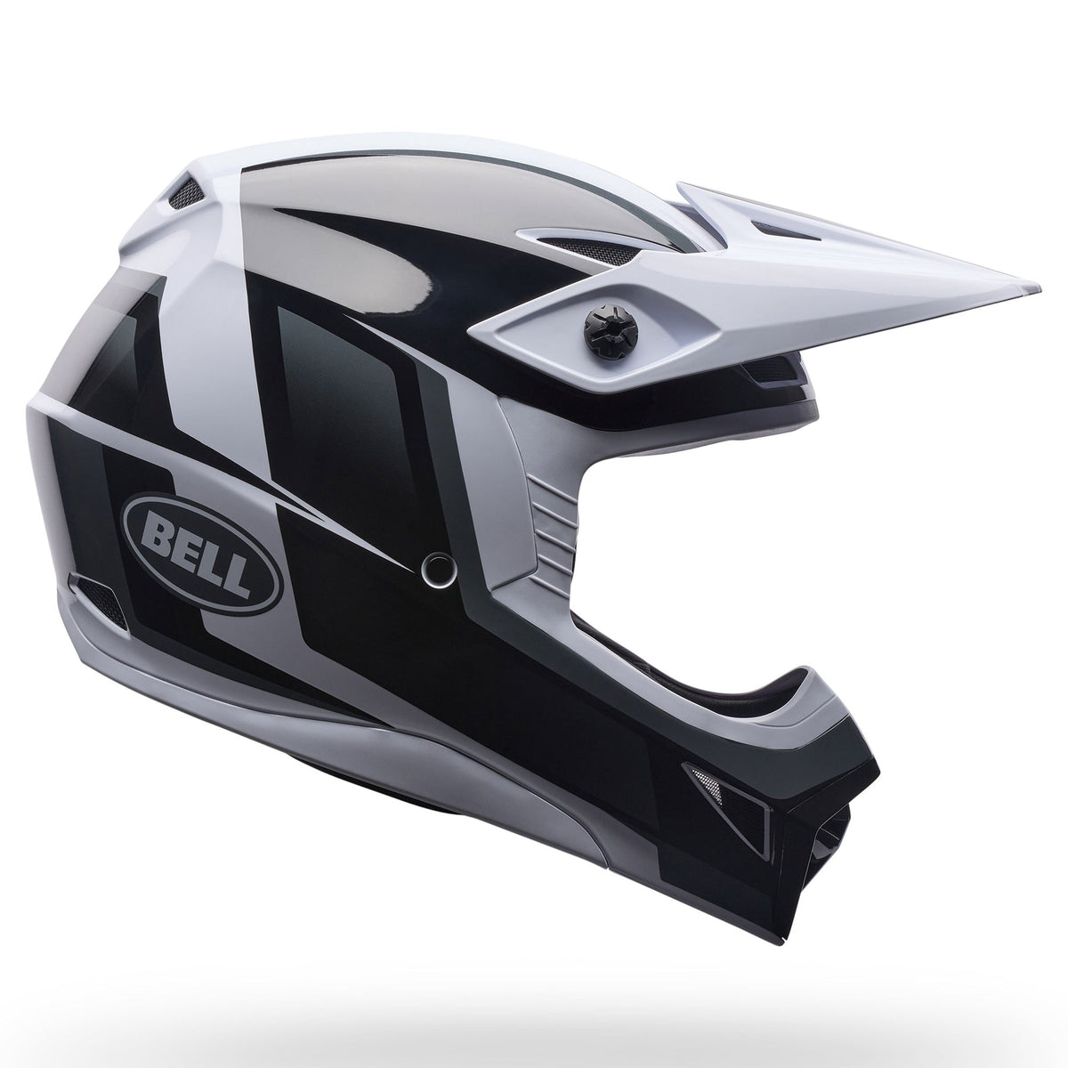 BELL MX-10 MIPS SPIRAL MX | Enduro Helmet (Black/White)