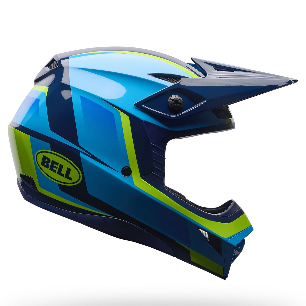 BELL MX-10 MIPS SPIRAL MX | Enduro Helmet (Vapor Blue)