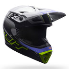 BELL MX-10 MIPS Pro Circuit INTAKE MX | Enduro Helmet (Black/Silver)