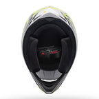 BELL MX-10 MIPS Pro Circuit INTAKE MX | Enduro Helmet (Black/Silver)