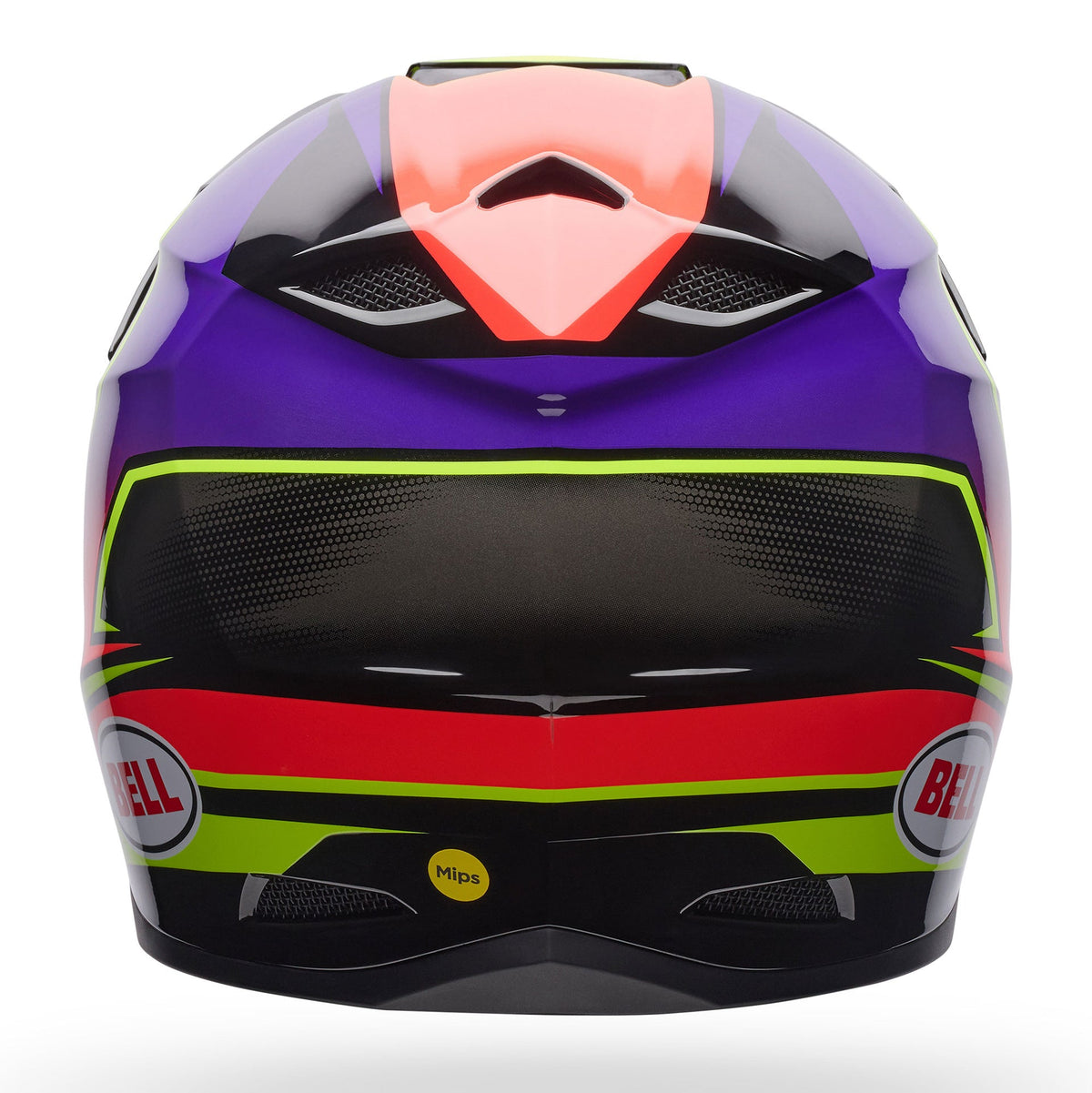 BELL Youth MX-10 MIPS SPEEDWAY MX Helmet (Black/Ultra Violet/Yellow Fluo)