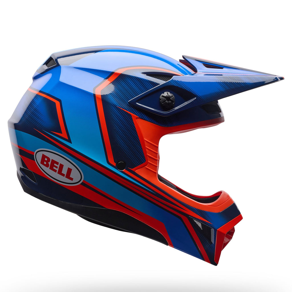 BELL Youth MX-10 MIPS SPEEDWAY MX Helmet (Frequency Blue)