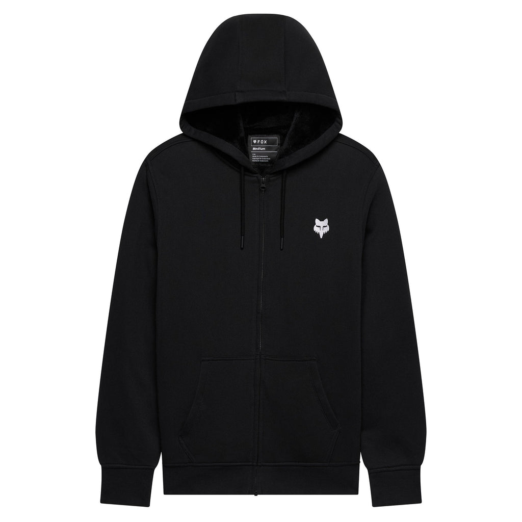 FOX Racing Mens Hoodie - Fox Head SASQUATCH Fleece Zip (Black)