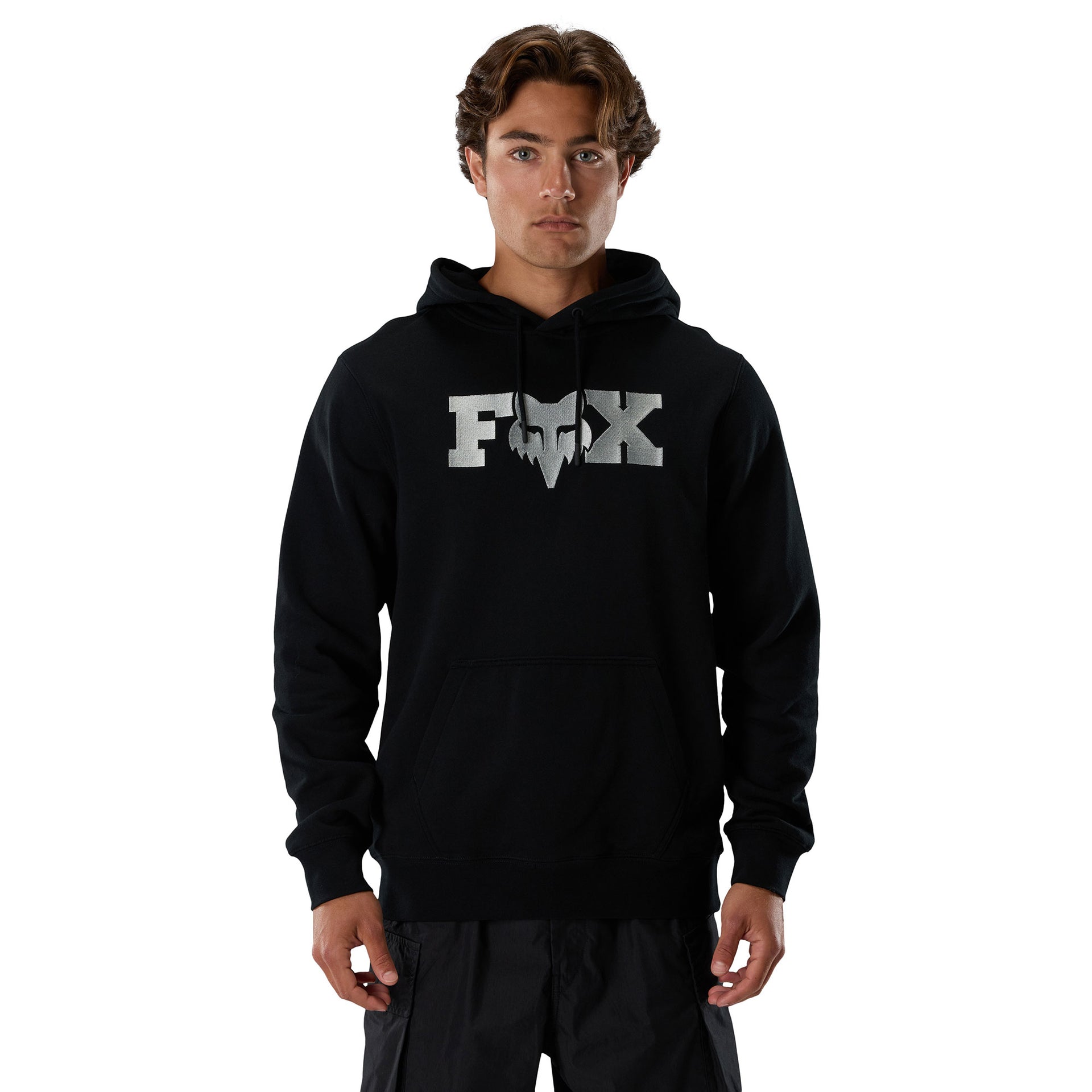 FOX Racing Mens Hoodie - Fox HEAD X Fleece Pullover (Black)