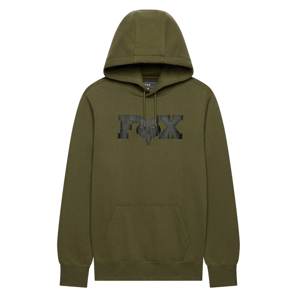FOX Racing Mens Hoodie - Fox HEAD X Fleece Pullover (Olive Green)
