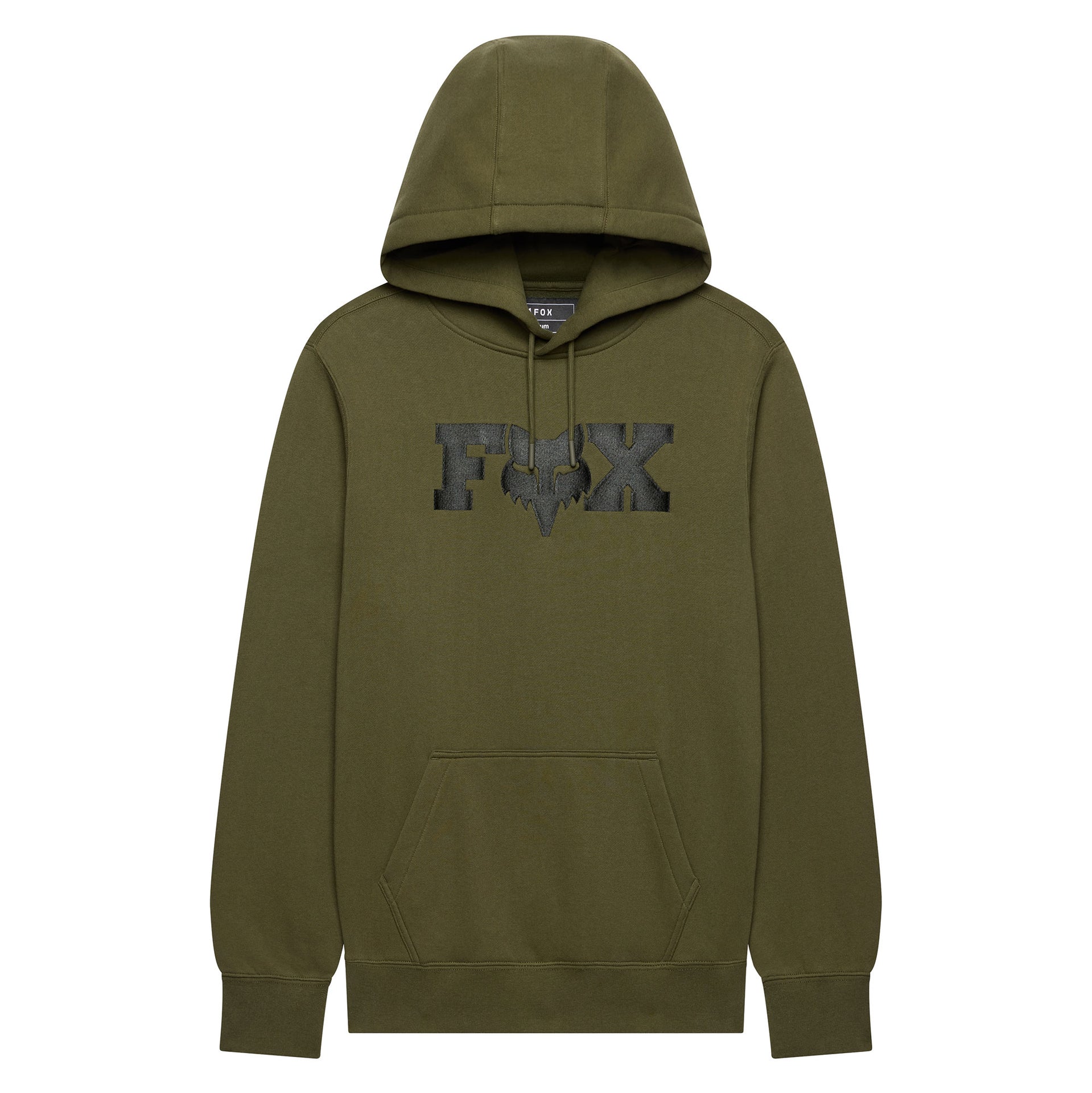 FOX Racing Mens Hoodie - Fox HEAD X Fleece Pullover (Olive Green)