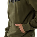 FOX Racing Mens Hoodie - Fox HEAD X Fleece Pullover (Olive Green)