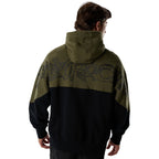 FOX Racing Mens Hoodie - ABYSS Fleece Pullover (Olive Green/Black)
