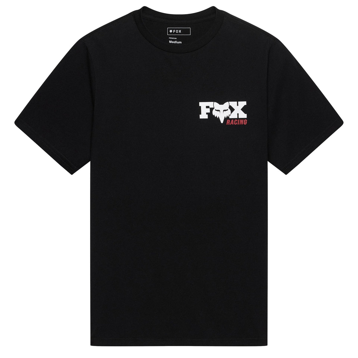 FOX Racing Mens T-Shirt - SINCE 74 195 Original SS TEE (Black)