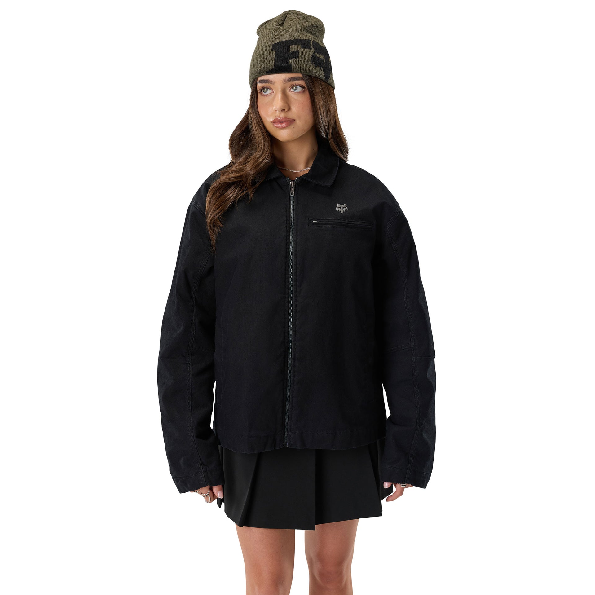 FOX Racing Mens Cap - F HEAD X JACQUARD (Olive Green)
