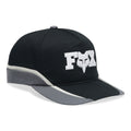 FOX Racing Mens Cap - FOX HEAD X Snapback Trucker BLACK