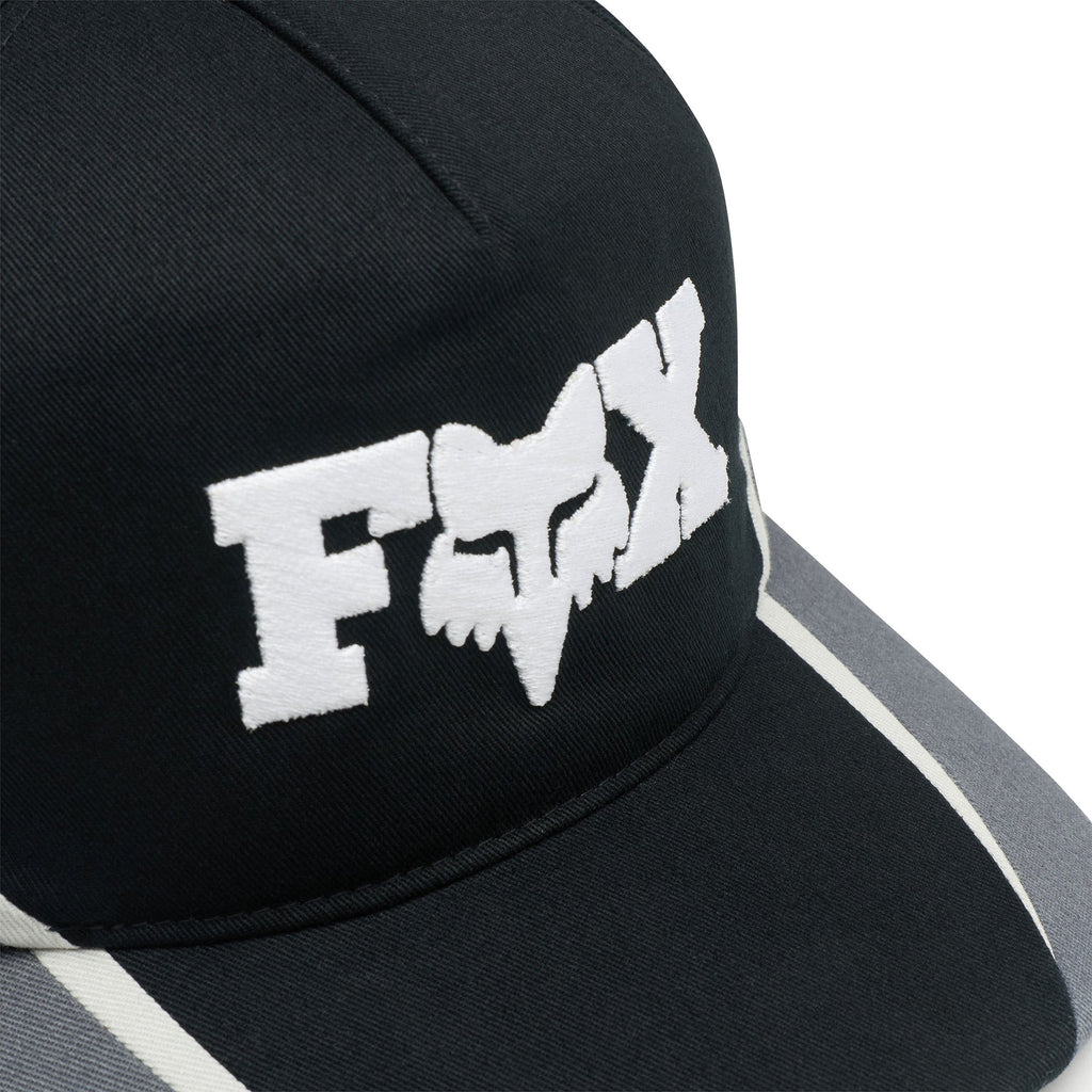 FOX Racing Mens Cap - FOX HEAD X Snapback Trucker BLACK