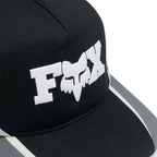 FOX Racing Mens Cap - FOX HEAD X Snapback Trucker BLACK