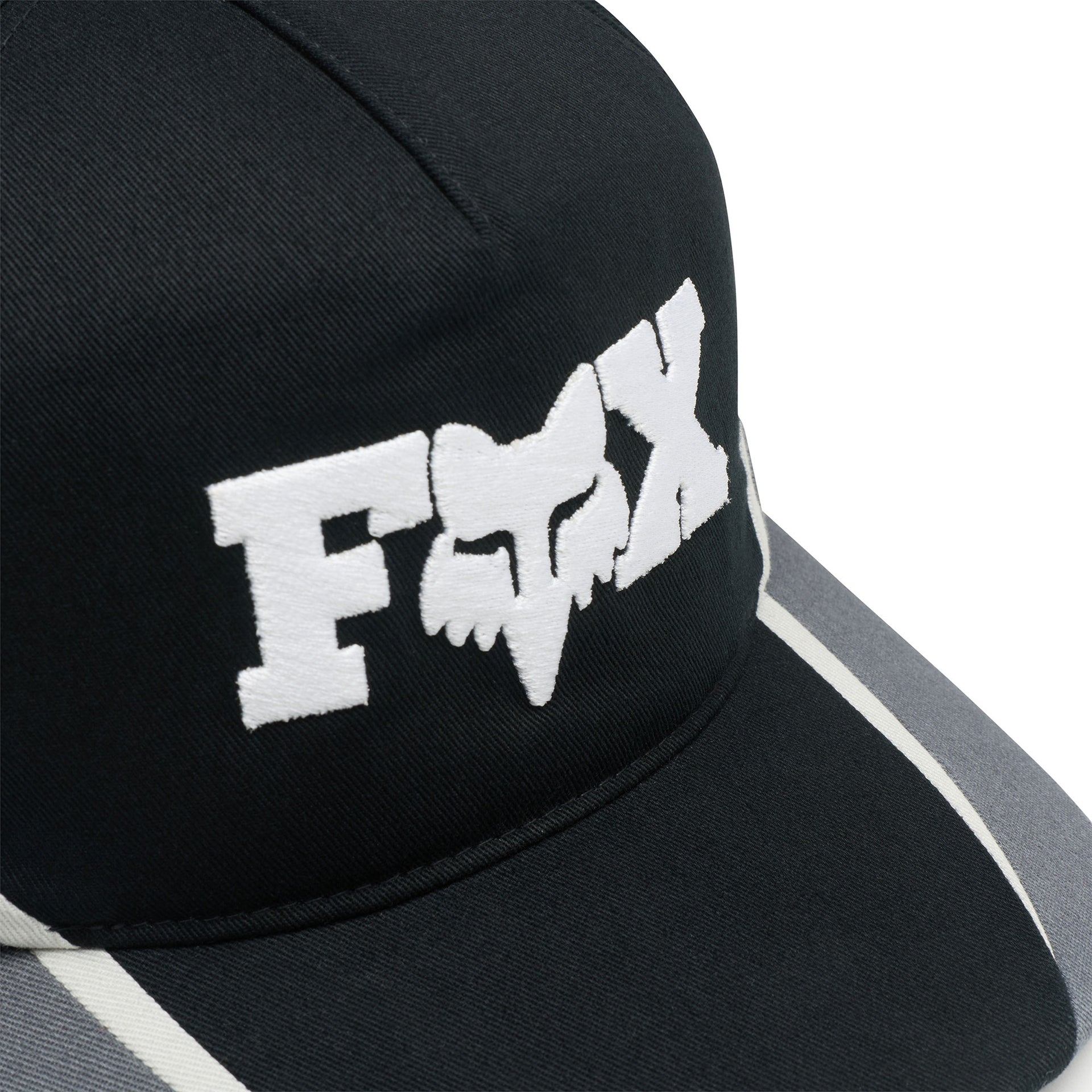 FOX Racing Mens Cap - FOX HEAD X Snapback Trucker BLACK