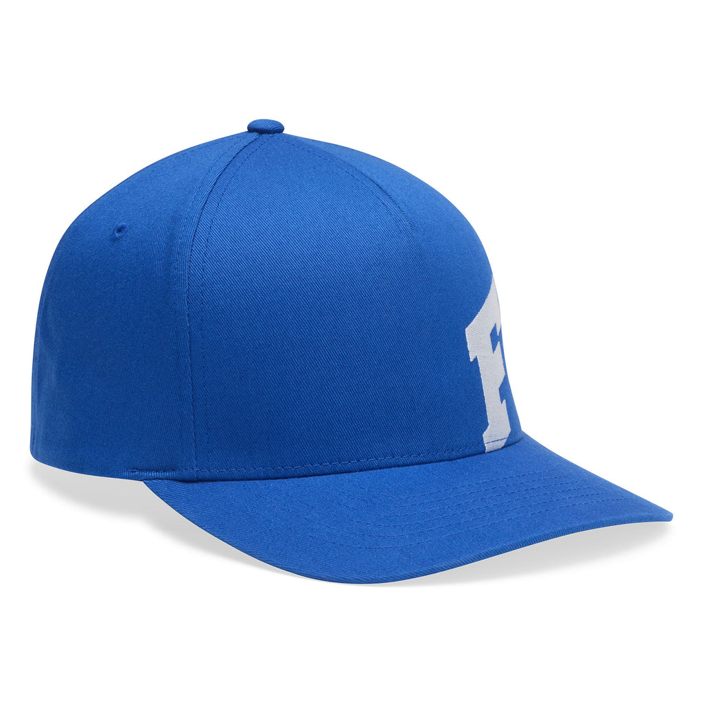FOX Racing Mens Cap - FOX HEAD X Flexfit Hat (Blue)
