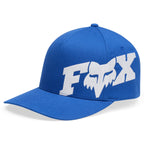 FOX Racing Mens Cap - FOX HEAD X Flexfit Hat (Blue)