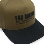 FOX Racing Mens Cap - WARPED Snapback Trucker OLIVE GREEN