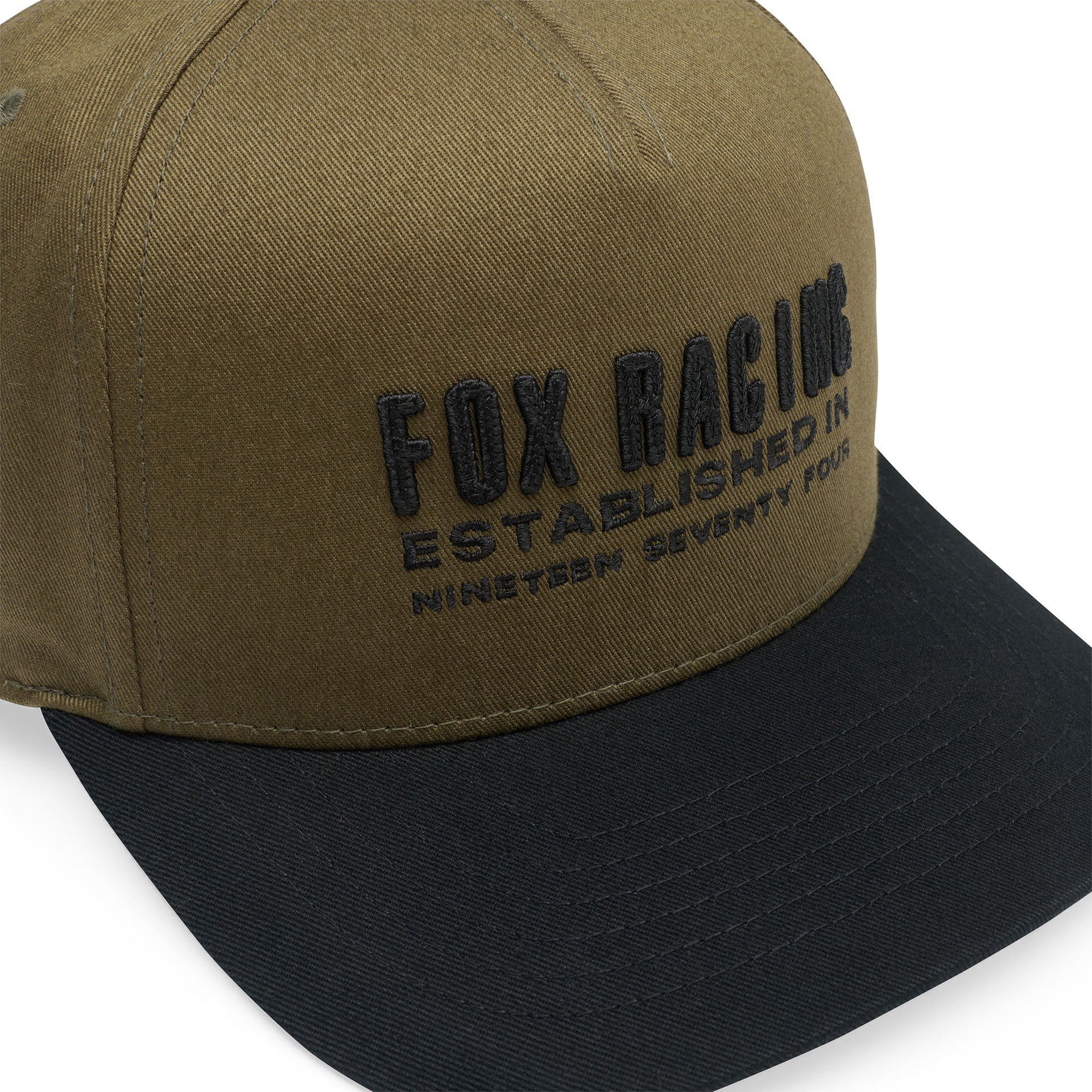 FOX Racing Mens Cap - WARPED Snapback Trucker OLIVE GREEN