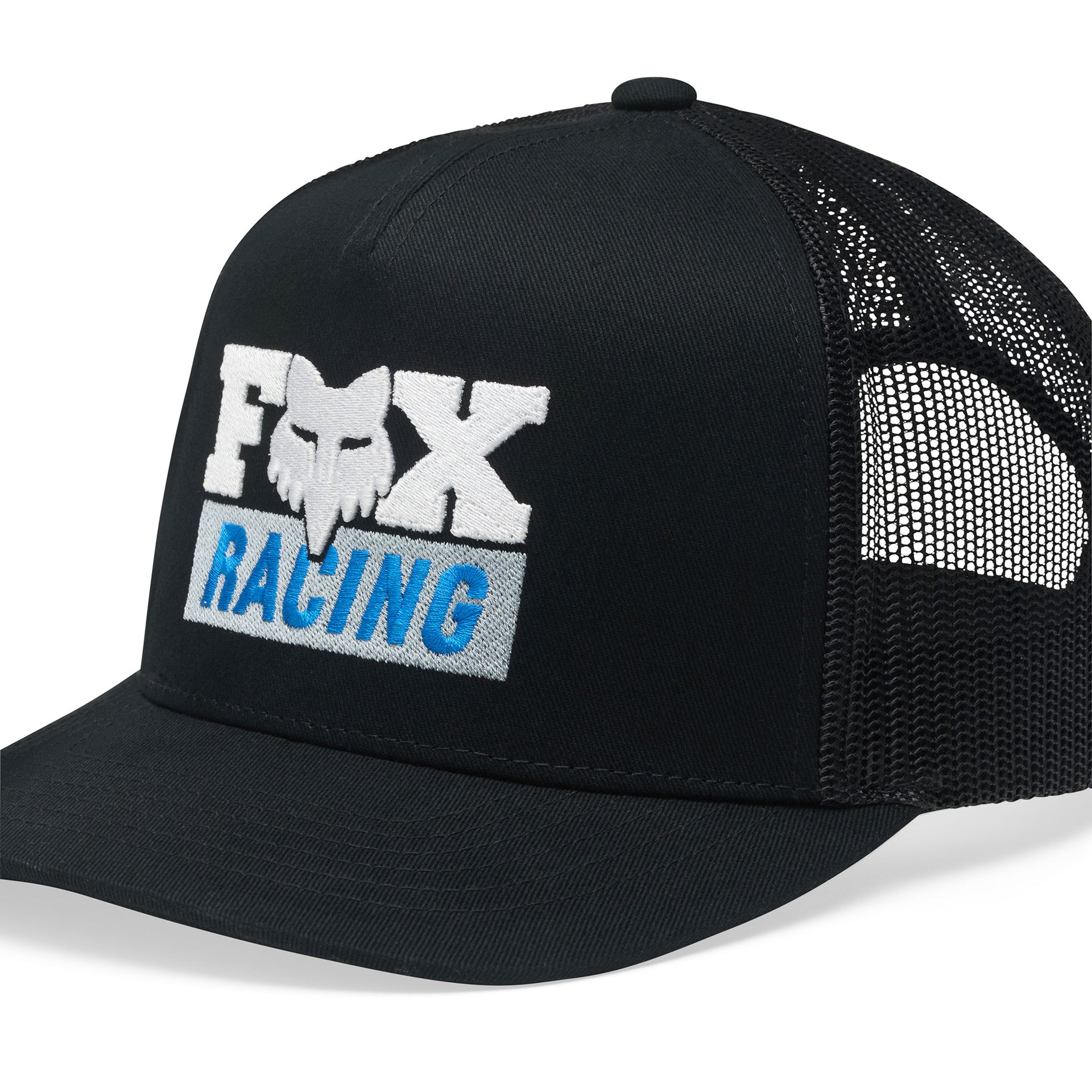 FOX Racing Mens Cap - FOX RACING Snapback Trucker BLACK
