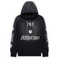 FOX Racing Mens Hoodie - DNGR Heavy Weight Fleece Pullover (Black)