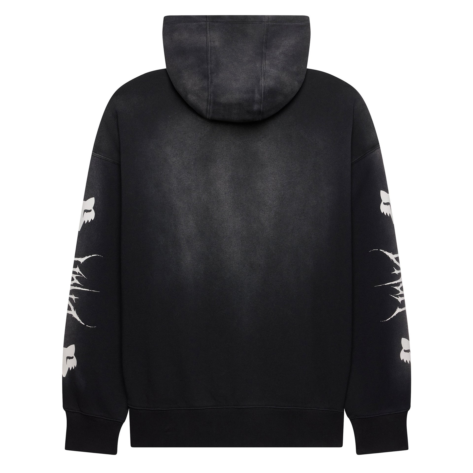 FOX Racing Mens Hoodie - DNGR Heavy Weight Fleece Pullover (Black)