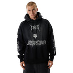 FOX Racing Mens Hoodie - DNGR Heavy Weight Fleece Pullover (Black)