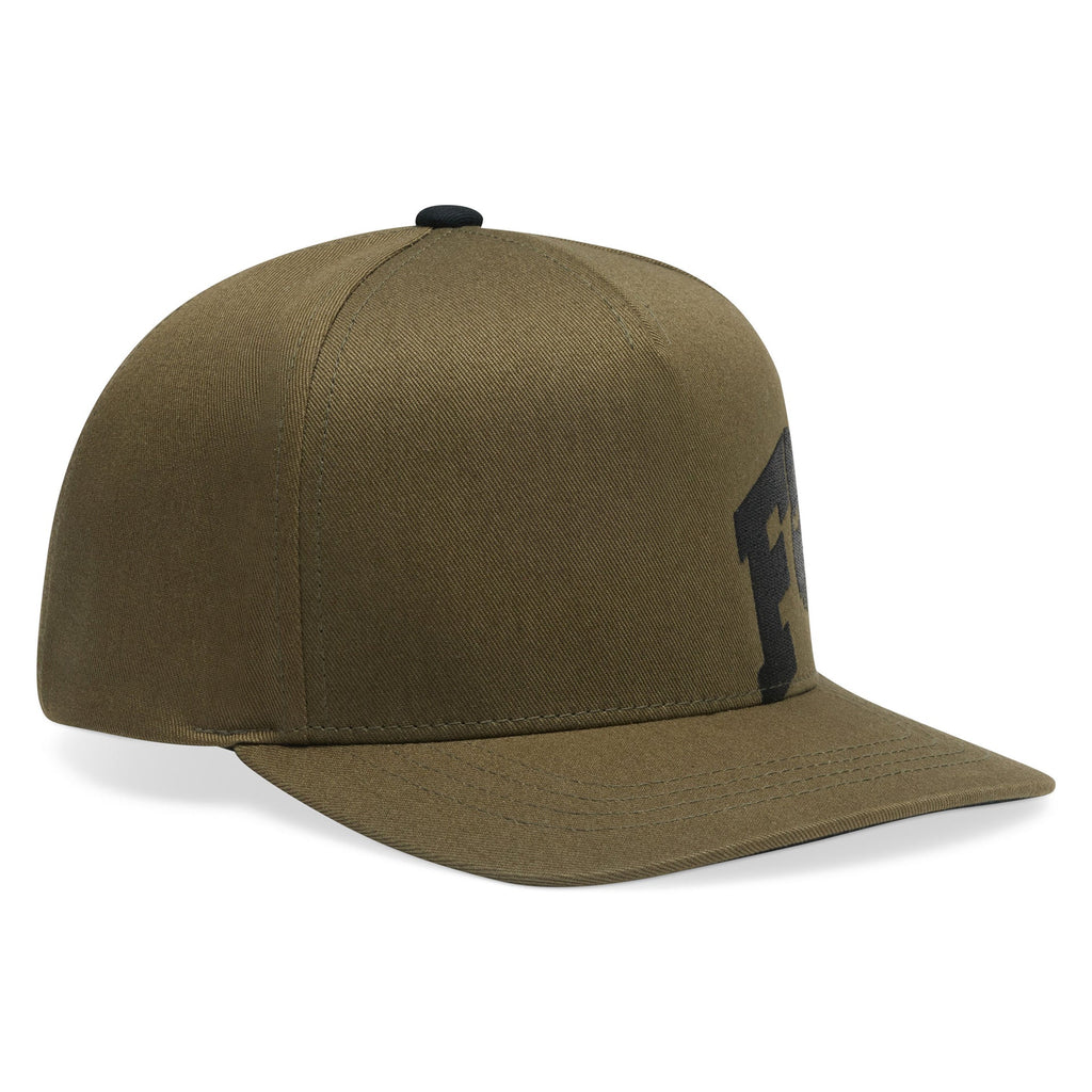 FOX Racing Youth Cap - F HEAD X Snapback (Olive Green)