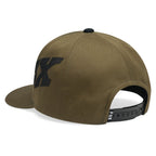 FOX Racing Youth Cap - F HEAD X Snapback (Olive Green)