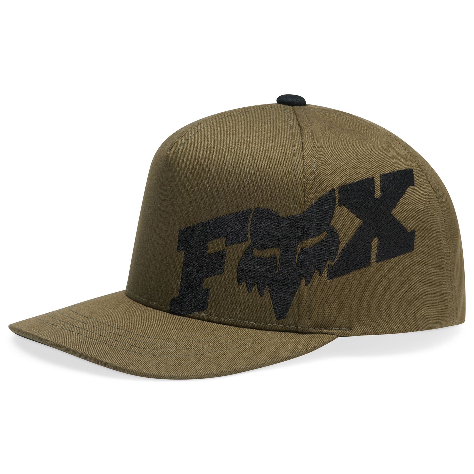 FOX Racing Youth Cap - F HEAD X Snapback (Olive Green)