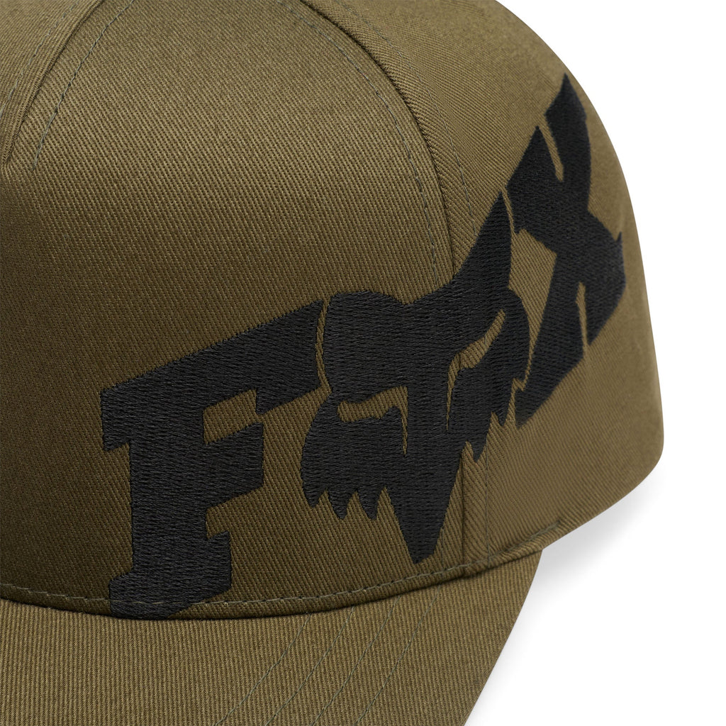 FOX Racing Youth Cap - F HEAD X Snapback (Olive Green)